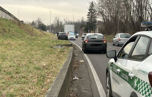 Travolto sulla Provinciale a Olgiate Olona: ciclista ferito