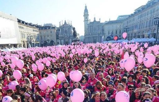 Immagine di una precedente edizione della partenza da piazza San Carlo a Torino