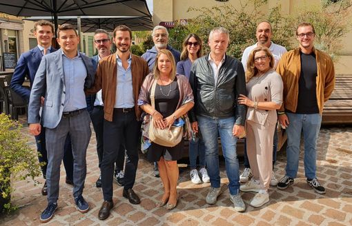 L'onorevole Sofo con esponenti e candidati di Fratelli d'Italia