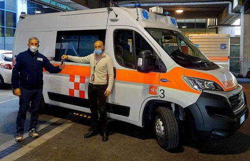 Da Malpensa all’ospedale. Sea “presta” un’ambulanza di ultima generazione
