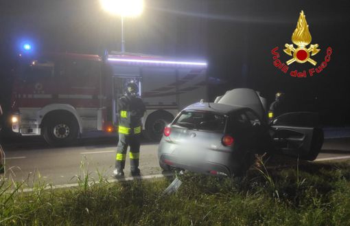 I soccorsi sul luogo dell'incidente