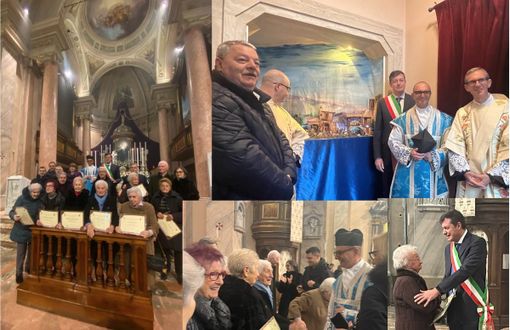 VIDEO. Gorla Maggiore applaude i suoi novantenni: «Siete ancora la nostra stella polare»