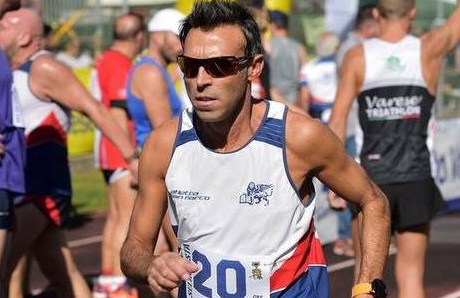 Una bella foto di Alfio, la sua passione della corsa. Dalla pagina Facebook