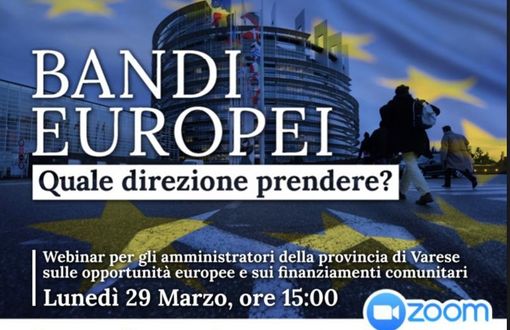 Bandi europei, incontro con sindaci Provincia su opportunità Ue per sviluppo territorio Bandi europei, incontro con sindaci Provincia su opportunità Ue per sviluppo territorio