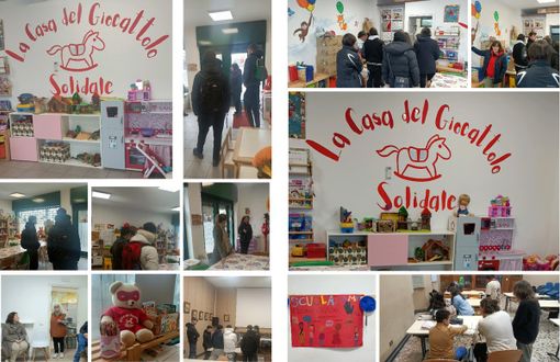 Le foto dei laboratori di Varese alla Casa del giocattolo solidale