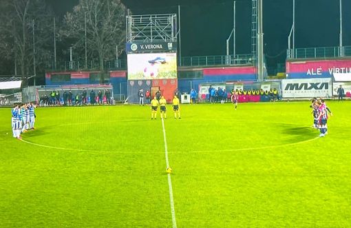 La Pro Patria crea ma non concretizza, la Virtus Verona invece sì La Pro Patria crea ma non concretizza, la Virtus Verona invece sì