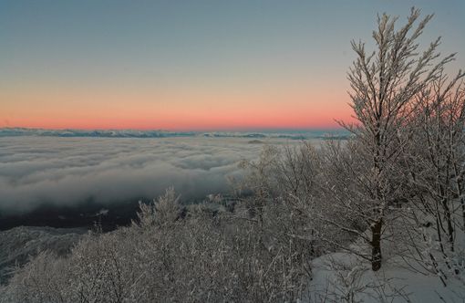 Il giorno di Natale sarà un risveglio innevato al Campo dei Fiori Il giorno di Natale sarà un risveglio innevato al Campo dei Fiori