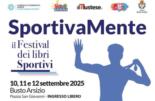 SportivaMente - Il Festival dei Libri Sportivi: a Busto è iniziato il conto alla rovescia
