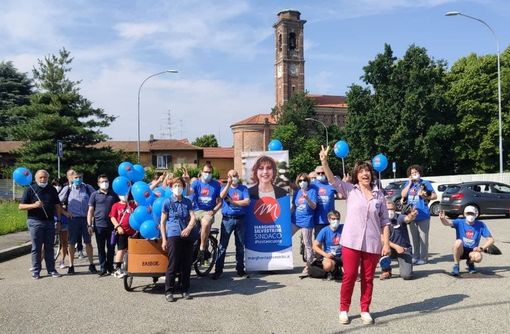 La tappa del tour di Margherita Silvestrini a Madonna in Campagna e, sotto, a Cascinetta