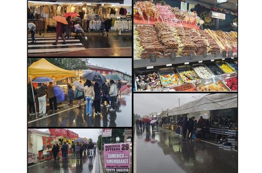 La pioggia non aiuta “La domenica delle Rimembranze”. Gli ambulanti: «Giornata comunque positiva» La pioggia non aiuta “La domenica delle Rimembranze”. Gli ambulanti: «Giornata comunque positiva»