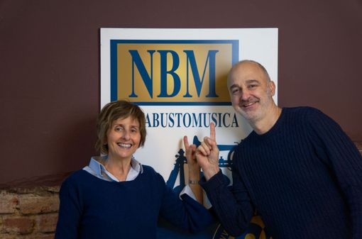 Cesare Bonfiglio e Ornella Gobbi, fondatori della NBM