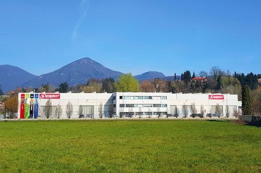 Lo stabilimento di Enervit a Erba