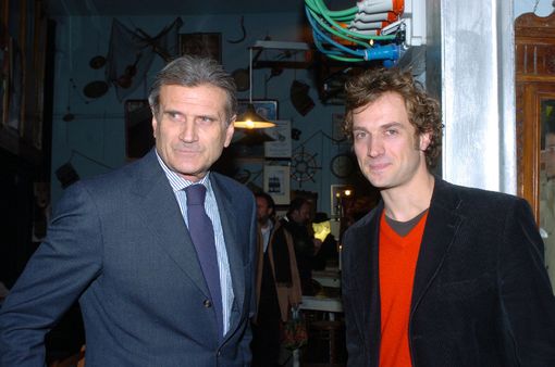 Gianfelice Facchetti con papà Giacinto