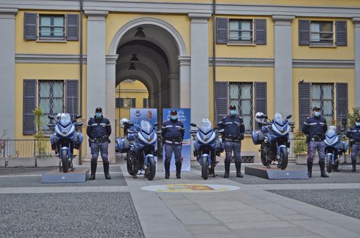 Quattro moto MV Agusta per la Polizia
