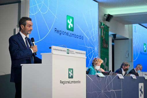 Covid. Fontana: «In Lombardia vaccinazioni da record mondiale» Covid. Fontana: «In Lombardia vaccinazioni da record mondiale»