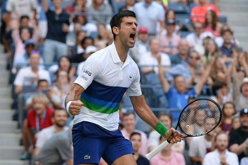 Novak Djokovic in una foto tratta dalla sua pagina Facebook