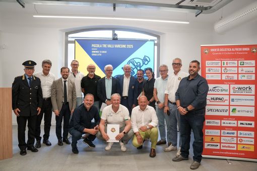 La presentazione della Piccola Tre Valli Varesine che si disputerà a Casale Litta