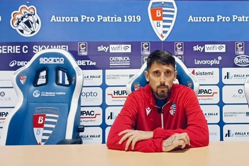 Leandro Greco, allenatore Pro Patria Leandro Greco, allenatore Pro Patria