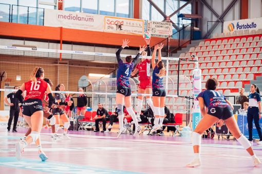 Elisa Zanette, mvp del match con l'Abruzzo Volley