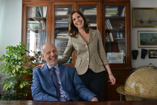 Nella prima foto l'azienda Lati, sotto la famiglia della Spii