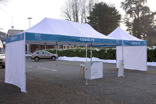 Hub tamponi al PalaBorsani di Castellanza, un servizio in più per il territorio