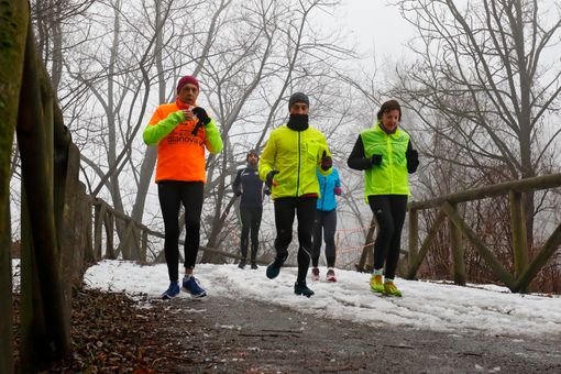 Aranciolona tra freddo e neve