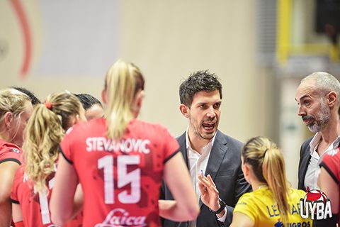 Finisce qui ma per la Uyba e coach Marco Musso non è la fine