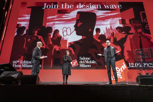La presentazione del Salone del Mobile di Milano