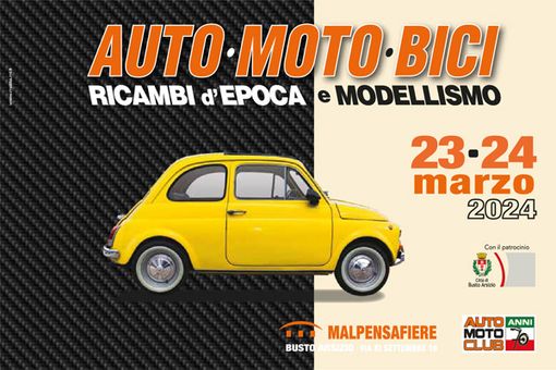A MalpensaFiere torna “l'invasione” di auto, moto e bici d’epoca A MalpensaFiere torna “l'invasione” di auto, moto e bici d’epoca