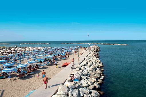 Gatteo Mare, una delle località raggiungibili con Autolinee Varesine e Stie