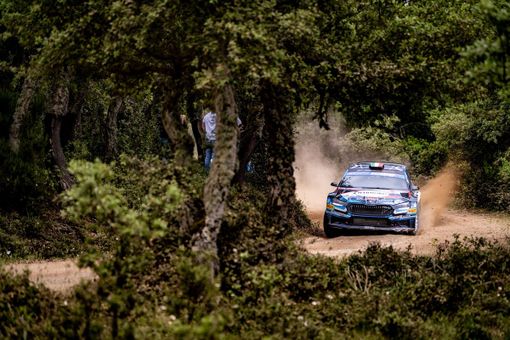 Il Rally Sardegna per Mauro Miele «tra pioggia e fango ma sempre con tanta voglia di correre»