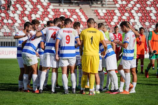 I tigrotti sul campo del Piacenza (foto di Marco Giussani)