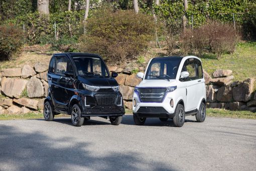 I nuovi cabin scooter “e-move” che saranno presentati da Caporali2000 a Daverio