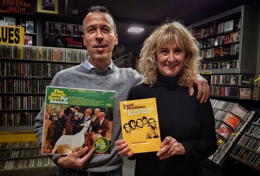 Marco e Antonella titolari del Musical Box di Besozzo