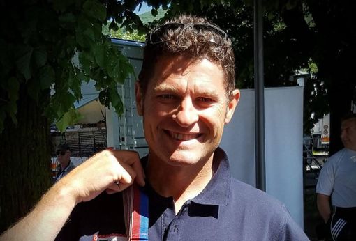 Davide Binda in una foto tratta dalla pagina Facebook della Canottieri Gavirate Davide Binda in una foto tratta dalla pagina Facebook della Canottieri Gavirate