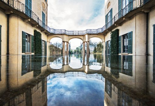 Villa e Collezione Panza a Varese. Nella foto sotto il maestro Giuliano Carella Villa e Collezione Panza a Varese. Nella foto sotto il maestro Giuliano Carella