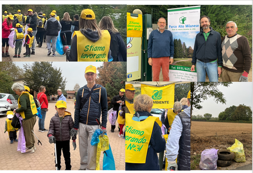VIDEO E FOTO. Pulire è una cosa seria, anzi una festa. Anche i bimbi in azione: «Rivogliamo i nostri boschi»