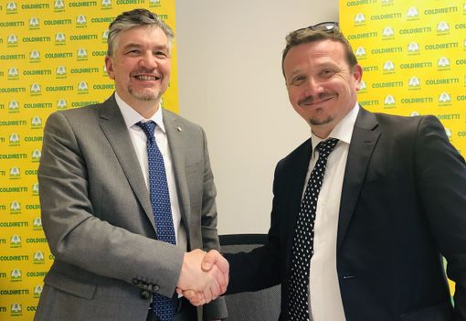 Il nuovo direttore Rodolfo Mazzucotelli con Giovanni Luigi Cremonesi