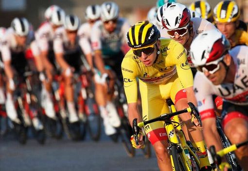 Pogačar al via delle Tre Valli Varesine numero 100 Pogačar al via delle Tre Valli Varesine numero 100