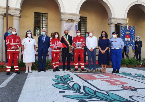 La premiazione della Croce Rossa e gli altri momenti con i riconoscimenti
