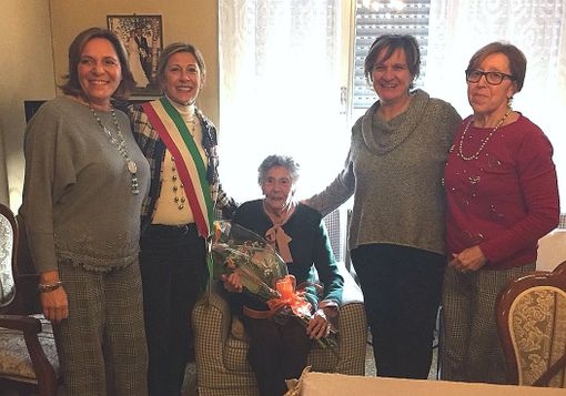 Carolina Mazzuchelli compie 100 anni Carolina Mazzuchelli compie 100 anni