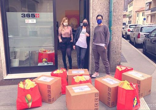 Una raccolta di cibo promossa dall'associazione per sostenere chi si trova in una situazione di bisogno