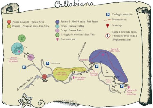 Callabiana (BI): Il paese dei Presepi si prepara ad accogliere i visitatori Callabiana (BI): Il paese dei Presepi si prepara ad accogliere i visitatori
