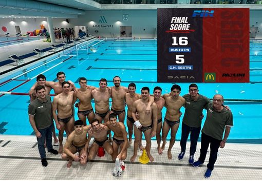 Busto Pallanuoto, vittoria ampia nella sfida con Sestri Busto Pallanuoto, vittoria ampia nella sfida con Sestri