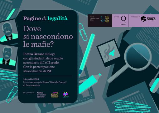 Pietro Grasso torna al liceo Crespi per l'incontro “Dove si nascondono le mafie?”