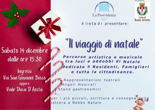 Il Viaggio di Natale: una festa per tutta la comunità all'Istituto La Provvidenza Il Viaggio di Natale: una festa per tutta la comunità all'Istituto La Provvidenza