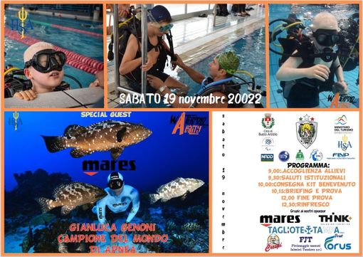 A Busto arriva la subacquea per persone con disabilità