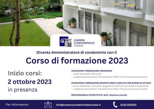 Sblocca il tuo futuro professionale: diventa amministratore di condominio con Camera Condominiale Varese Sblocca il tuo futuro professionale: diventa amministratore di condominio con Camera Condominiale Varese
