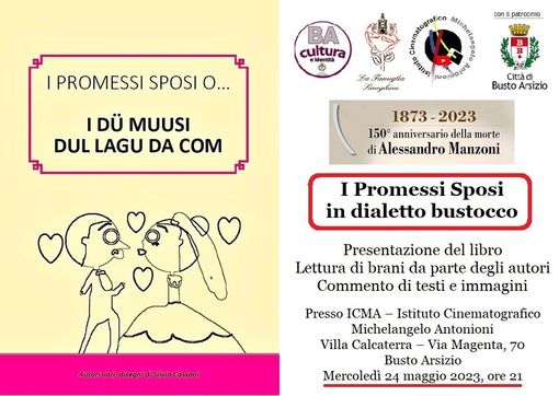 Il Manzoni alla "bustocca" con i disegni di Silvia Il Manzoni alla "bustocca" con i disegni di Silvia