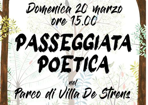 Lungo il cammino dei poeti tra Villa De Strens e le strade di Gazzada Schianno